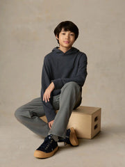 Big Kids Sunwashed Organic Hoodie - Blue Nights