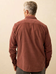 Stretch Terry Corduroy Workshirt - Chestnut Ridge