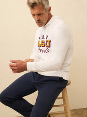 Arizona State University Sunwashed Slub Hoodie - White