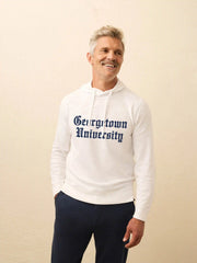 Georgetown Sunwashed Organic Hoodie - White