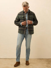 Range Fleece Lined CPO - Forest Point Plaid