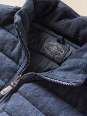 Teton Valley Vest - Navy Twilight Herringbone
