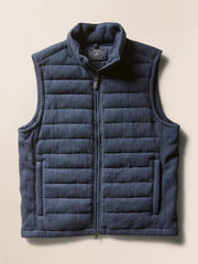 Teton Valley Vest - Navy Twilight Herringbone