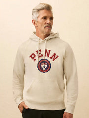 University of Pennsylvania High Standard Fleece Hoodie - Antique Ivory Heather