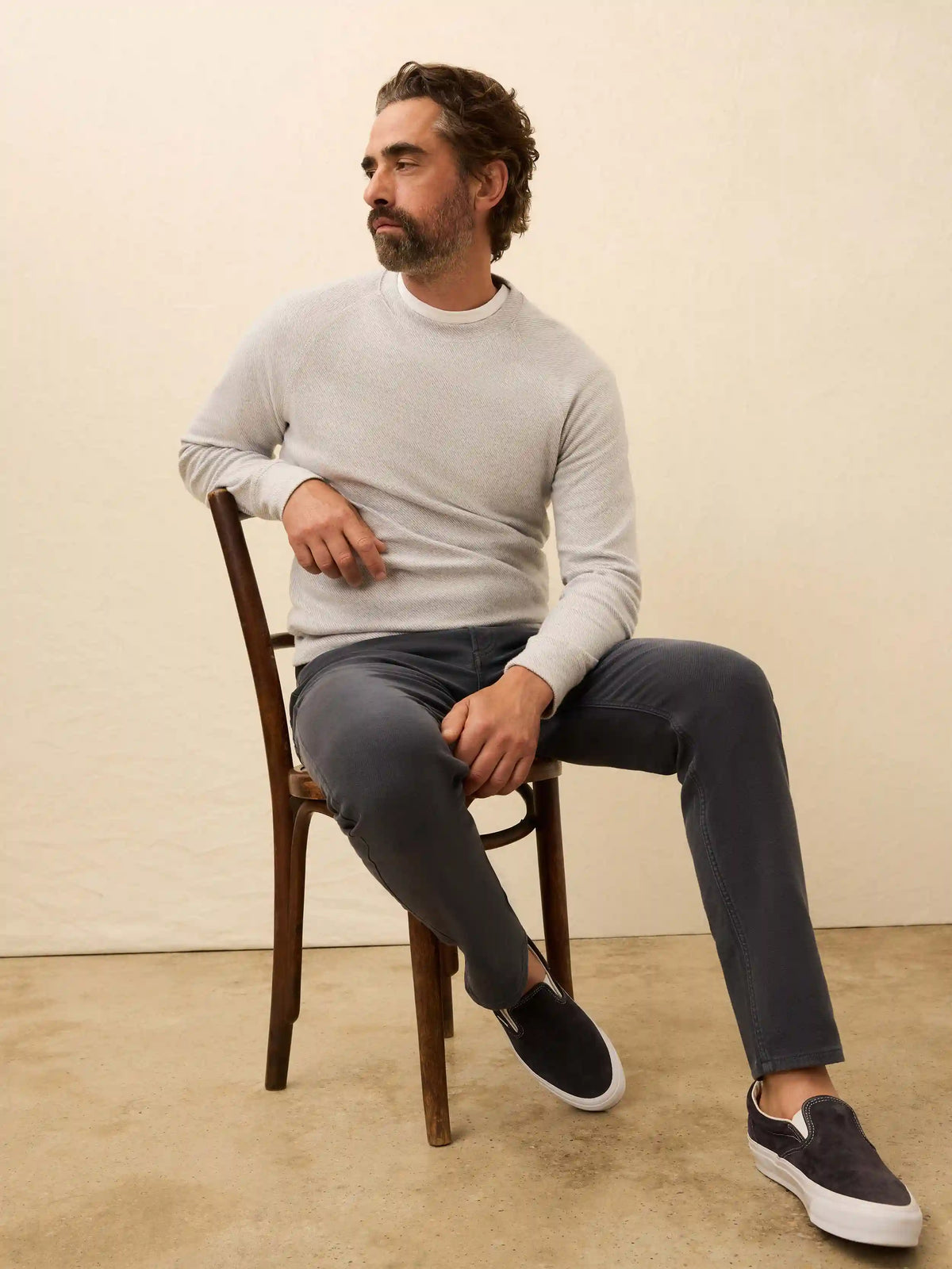 Legend™ Sweater Crew - Light Heather Grey