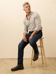 Soft Twill Movement™ Shirt - Wind Grey Gingham
