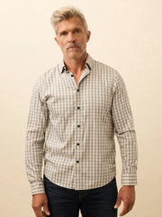 Soft Twill Movement™ Shirt - Wind Grey Gingham