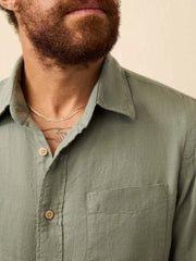 Laguna Linen Shirt - Valley Sage
