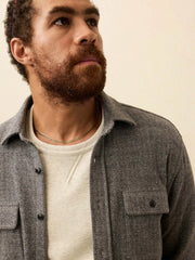 Legend™ Sweater Shirt - Alpine Grey Herringbone
