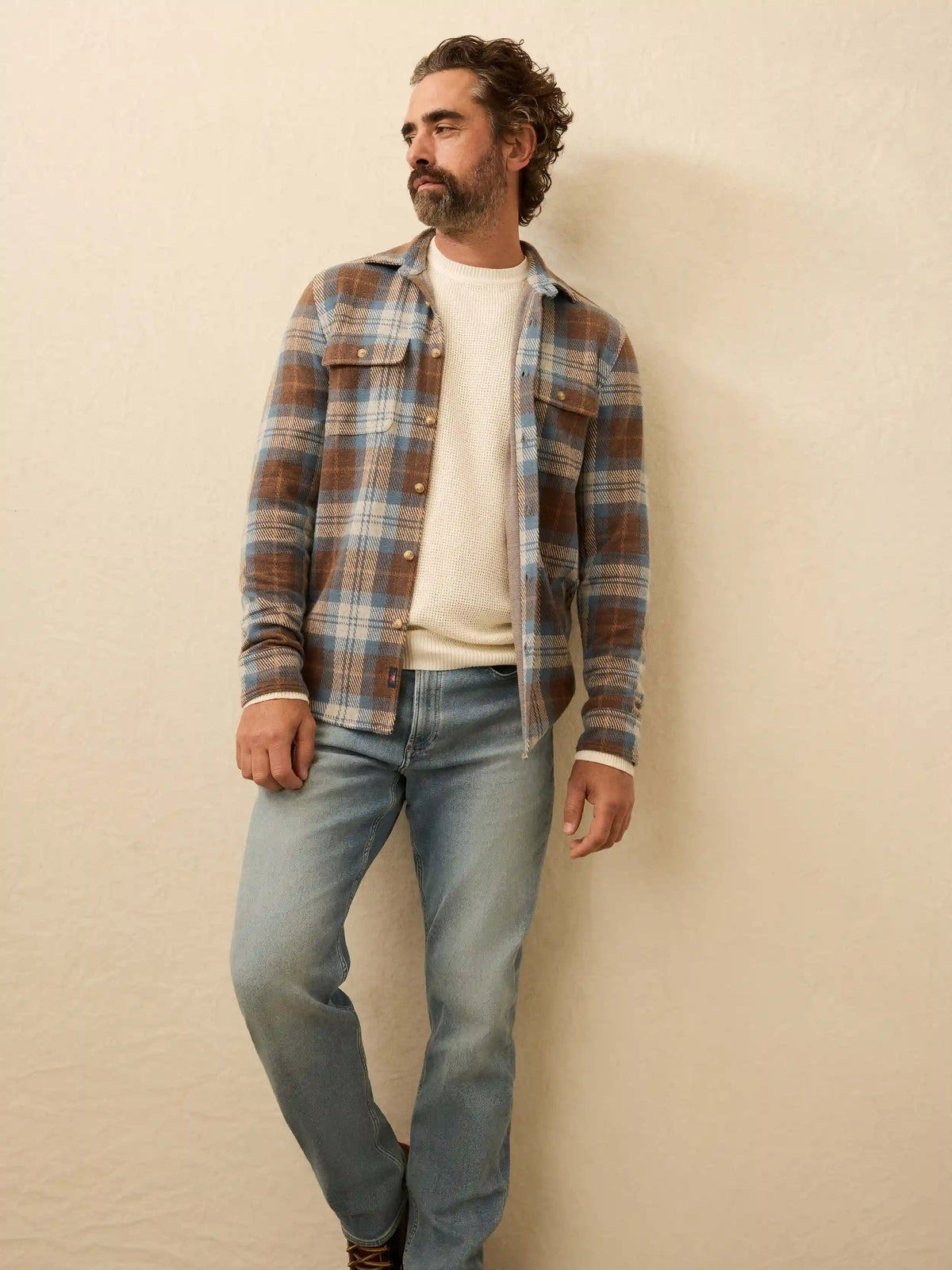 Legend™ Sweater Shirt - Bear River Plaid