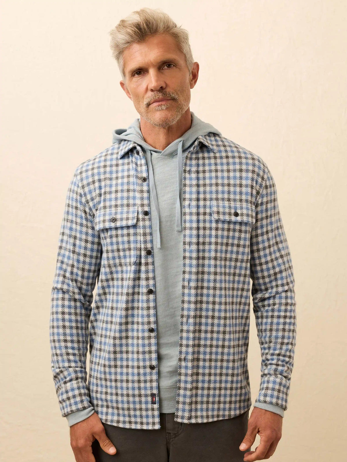 Legend™ Sweater Shirt - Graphite Sky Gingham