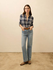 Legend™ Sweater Shirt - Sapphire Lake Plaid