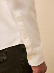 Coastline Knit Shirt - White Wall