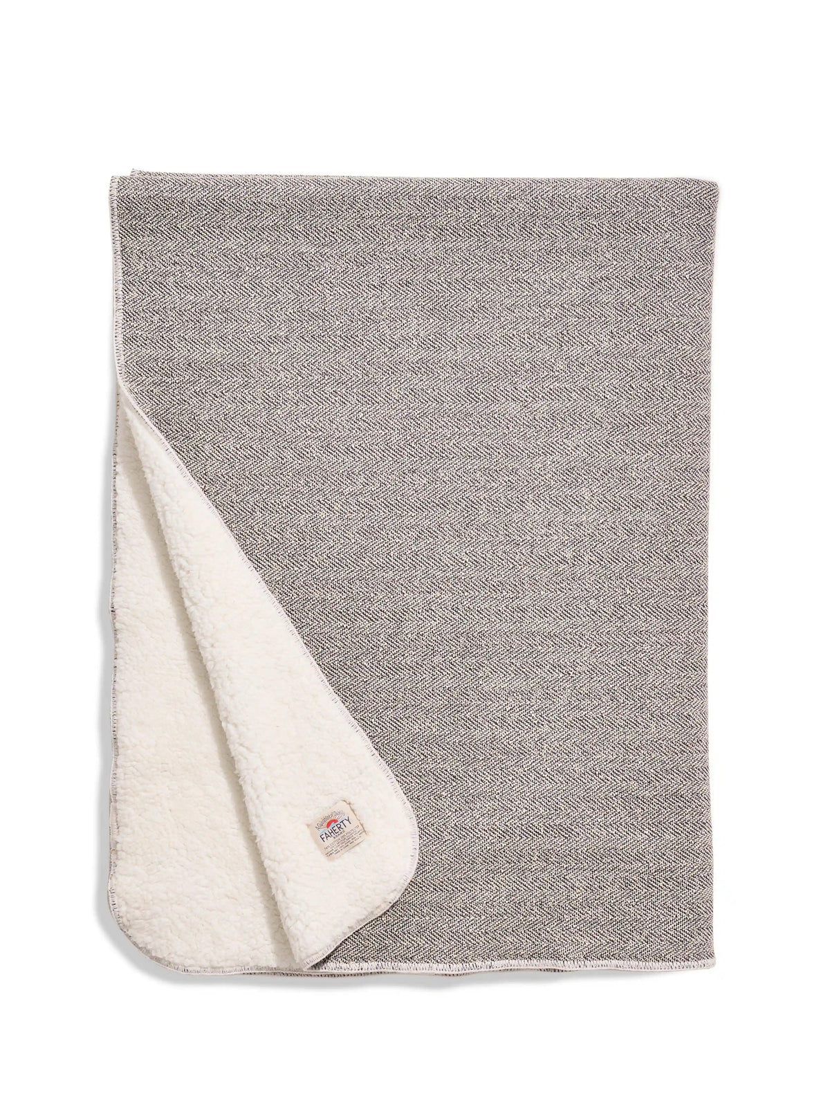 Whitewater High Pile Fleece Blanket - Latte