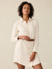 Legend™ Sweater Dress - Off White