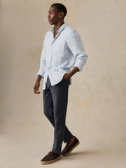 Stretch Terry 5-Pocket Pant - Navy