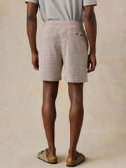 Oasis Drawstring Short - Brown Island Medallion