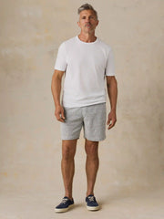 Oasis Drawstring Short - Blue Island Medallion