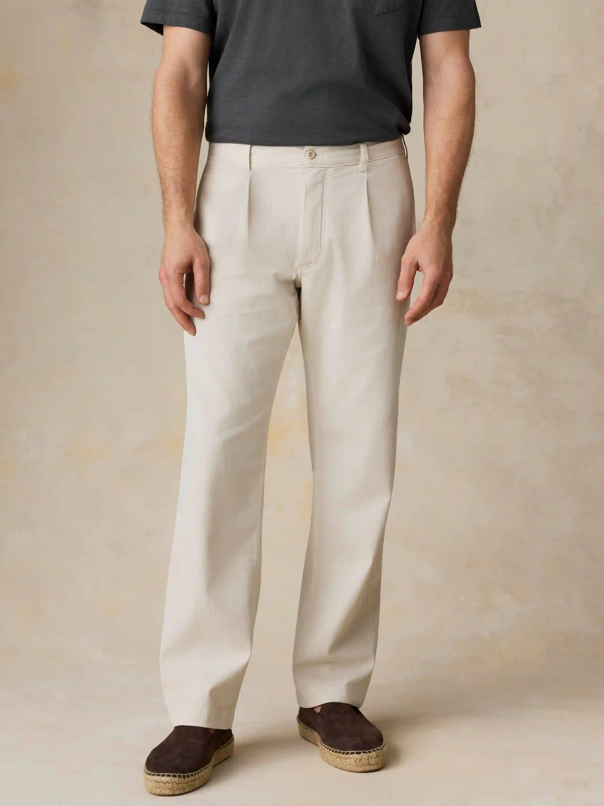 Beach Chino Pant - Shell Stone