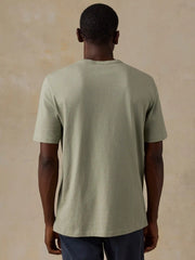 Faherty x Parks Project Great Smoky Mountains Short-Sleeve Sunwashed Regenerative Tee - Summer Sage