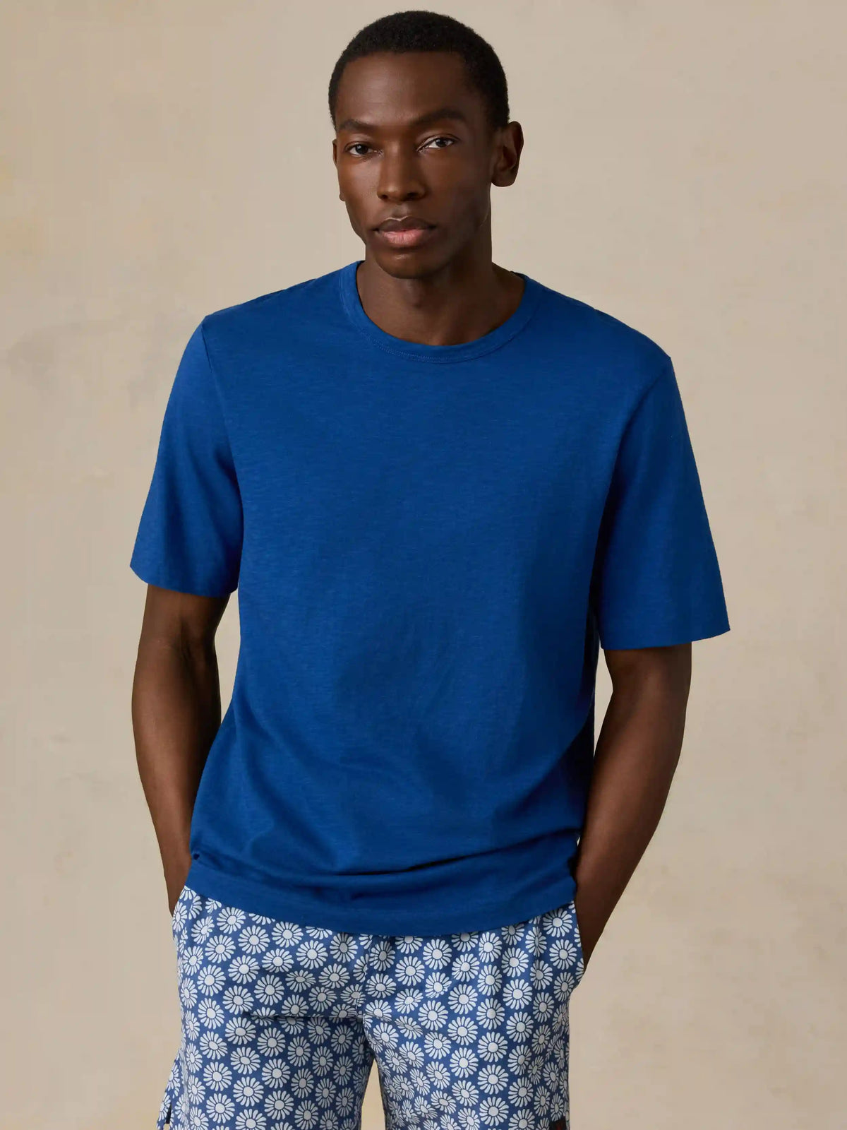 Sunwashed Regenerative Tee - Antilles Blue
