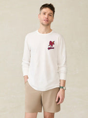 St. John's Long-Sleeve Sunwashed Tee - White