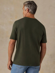 Sunwashed Regenerative Pocket Tee - Forest Grove