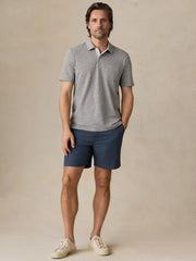 Short-Sleeve Breeze Polo - Cave Grey Heather