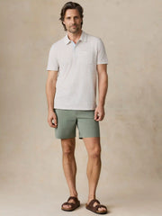 Short-Sleeve Breeze Polo - Desert Wake Stripe