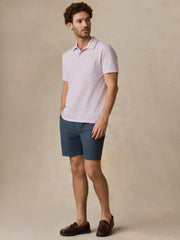 Short-Sleeve Breeze Polo - Orchid Wake Stripe