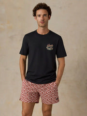 Sunwashed Regenerative Graphic Tee - Ridge Black