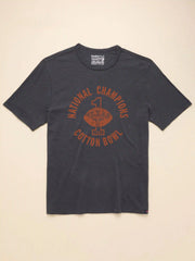 University of Texas Sunwashed Regenerative Tee - Graphite
