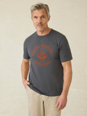 University of Texas Sunwashed Regenerative Tee - Graphite