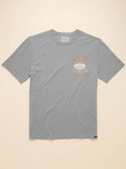 University of Texas Sunwashed Regenerative Tee - Granite Heather