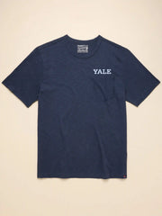 Yale Sunwashed Pocket Tee - Dune Navy