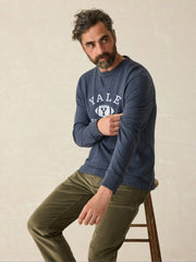 Yale Sunwashed Organic Crew - Blue Nights