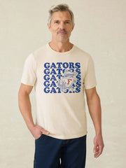 University of Florida Sunwashed Tee - Island Dune Heather