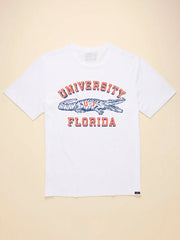 University of Florida Sunwashed Tee - White