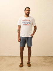 University of Florida Sunwashed Tee - White