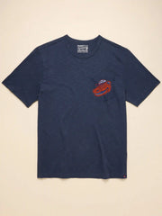 University of Florida Sunwashed Pocket Tee - Dune Navy
