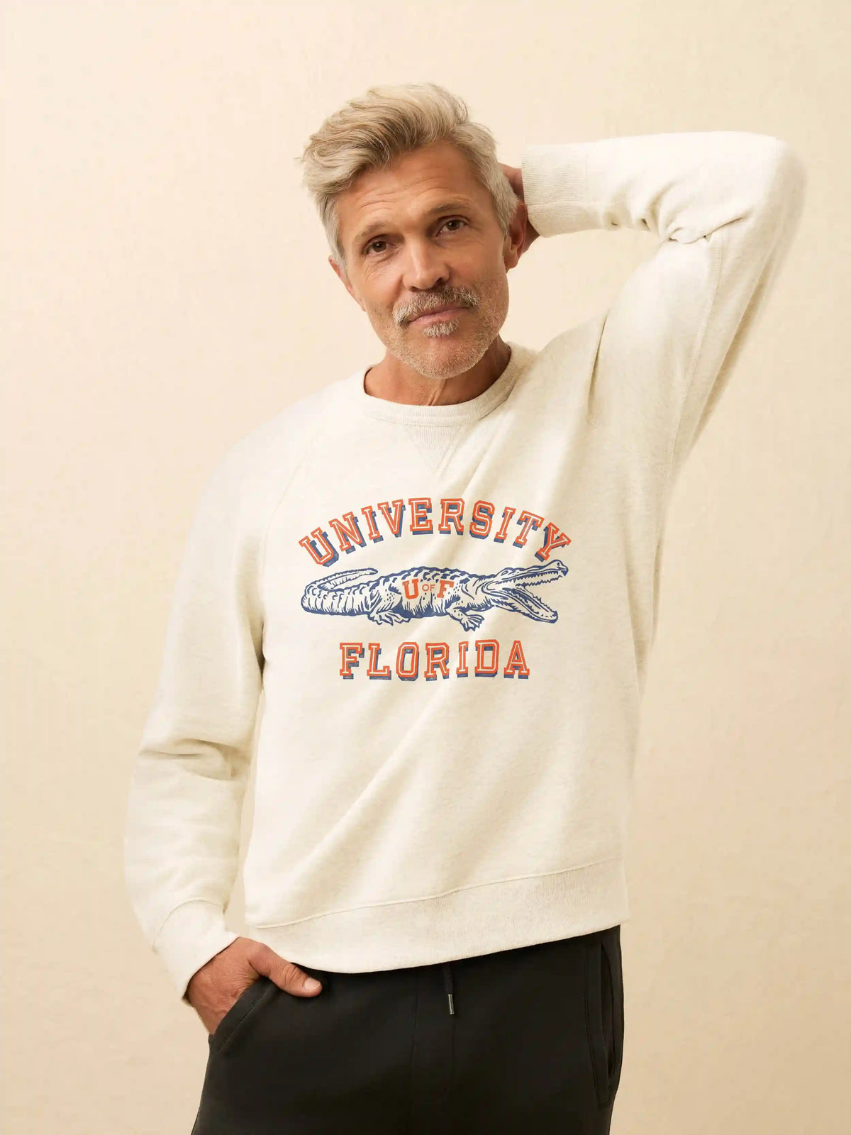 University of Florida High Standard Fleece Crewneck - Cabo Blanco
