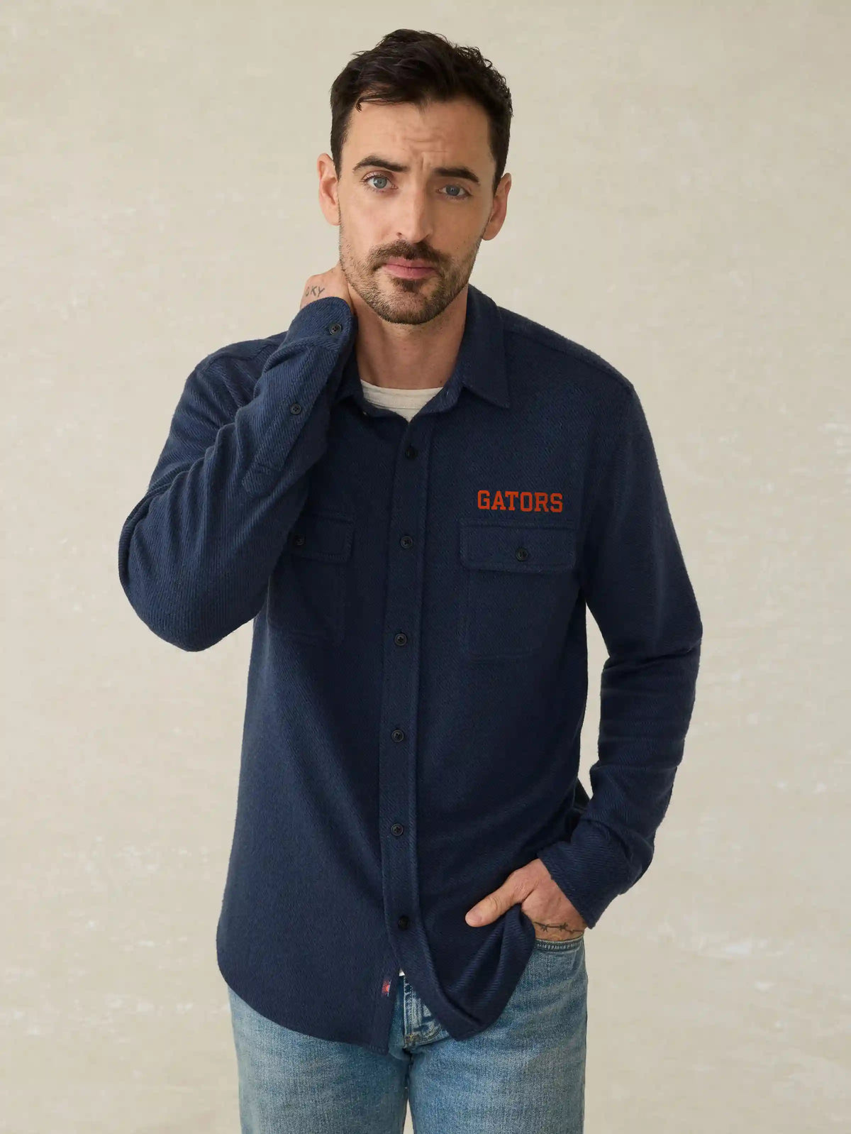 University of Florida Legend™ Sweater Shirt - Brighton Navy Twill