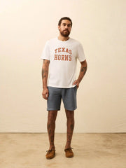 University of Texas Sunwashed Tee - White