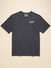 Southern Methodist University Sunwashed Pocket Tee - Graphite
