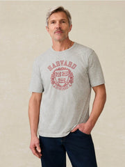 Harvard Sunwashed Tee - Granite Heather