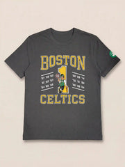 Boston Celtics Sunwashed Regenerative Tee - Graphite