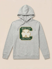 Boston Celtics Sunwashed Organic Hoodie - Light Grey Heather