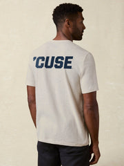 Syracuse University Sunwashed Pocket Tee - Island Dune Heather