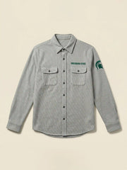 Michigan State Legend™ Sweater Shirt - Fossil Grey Twill