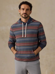 Byron Bay Hoodie - Nighttime Cherry Stripe